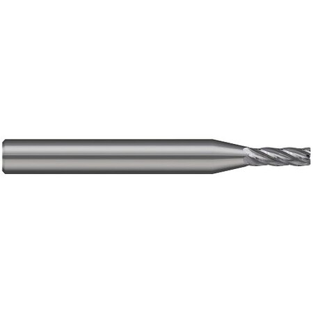 Harvey Tool Miniature End Mill-5 Flute-Corner Radius, 720150, Uncoated, .050" Cutter Diameter 720150