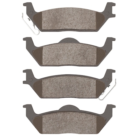 Dynamic Friction Co DFC 5000 Advanced Brake Pads - Ceramic 1552-1012-00