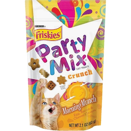 Purina Party Mix Morning Munch-Egg Bacon & Cheese 2.1 Oz. Cat Treat 50439