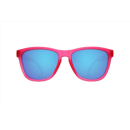 Goodr Unisex Sunglasses Sunglasses Pink Frame Pink Frame Unisex Blue Lens Pink Frame Unisex Polarize G00611OG01
