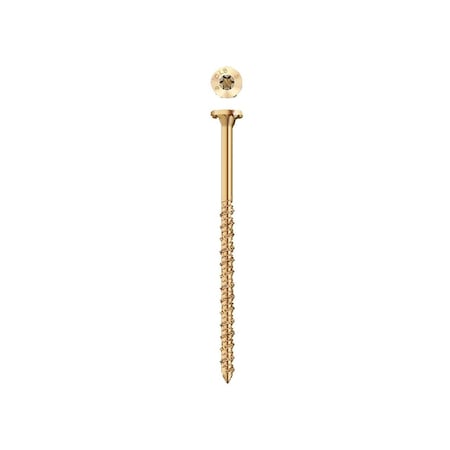 Grk Fasteners CALIBURN XL Heavy-Duty Concrete Screw, 19/64" Dia x 3-1/2" L, Steel, 3200 lb Capacity, 25PK 57778