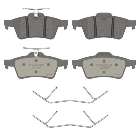 Wagner Brake OEX Rear Disc Brake Pad Set Premium Ceramic,  OEX1095A
