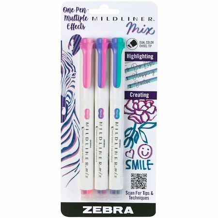 Mildliner Mildliner Mix Creative Highlighters Cool 77773