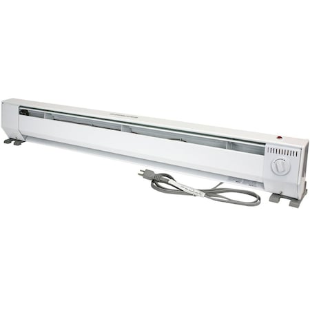 King Electric KP PORTABLE BB HEATER 4FT 120V 1000W BRIGHT WHITE KP1210-BW