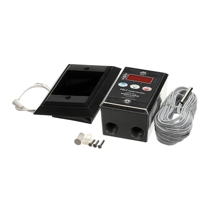 Fast GAUGE, DIGITAL TEMP W/ALARM 75LC-WE-FLUSH