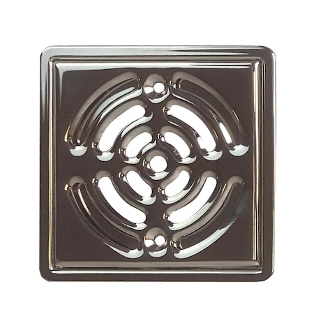M-D Building Products PROVA DRAIN GRATE Chrome Two Holes 80218