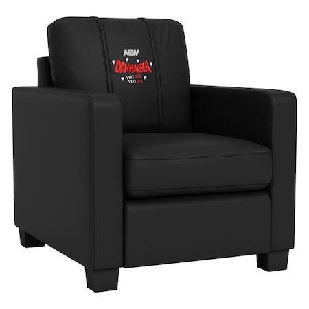 Dreamseat Dyno Stationary Club Chair with AEW Danhausen Very Nice Very Evil Logo XZ283SSASDCC-PSAEW0008