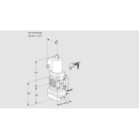 Honeywell Kromschroder VAG2-/40R/NWSLAE KS88024723
