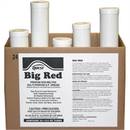 Quest Specialty BIG RED Super Impact Non-Melt Grease 14 oz. L1030-1