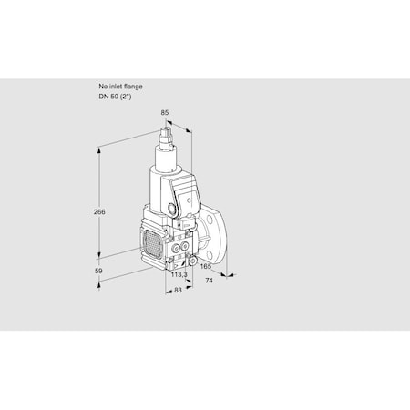 Honeywell Kromschroder VAS3-/50F/LWGR KS88019401