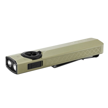 Olight 1700 Lumen Rechargeable EDC Flashlight with UV Light and Green Laser ArkPro Ultra