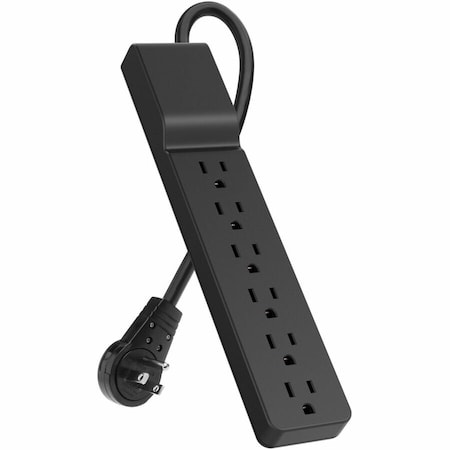 Belkin 6-OUTLET SURGE PROTECTOR WITH 6 FT. CORD BSE600-06BLK-WM