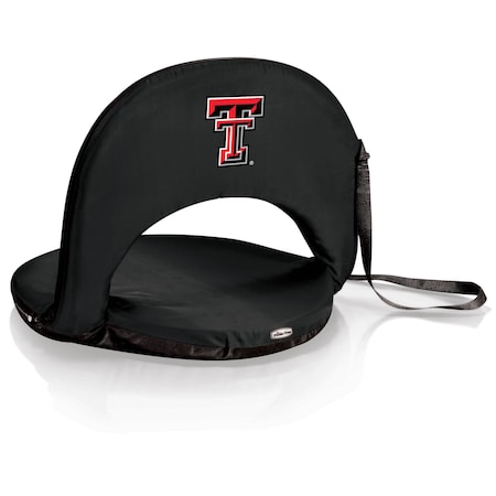 Picnic Time Family Of Brands NCAA Texas Tech Red Raiders Oniva Stadium Seat - Reclining Bleacher Seat with Back Support 626-00-179-574-0