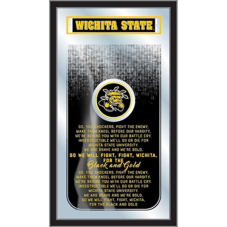 Holland Bar Stool Co Wichita State 26" x 15" Fight Song Mirror MFghtWichSt