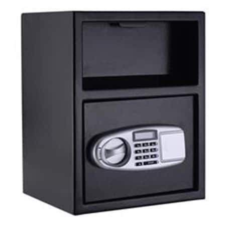 Total Tactic Digital Deposit Safe Box Depository Front Load, Black HW51993