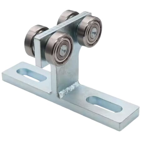 Newhouse Electric 1-5/8 in. Trade Size Steel Electric Hoist Mount 4-Wheel Trolley Assembly with Sealed Bearings EL4W-158H