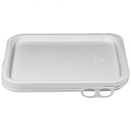 Basco Lid, 9.75 in W, Plastic, White MML8005-SK