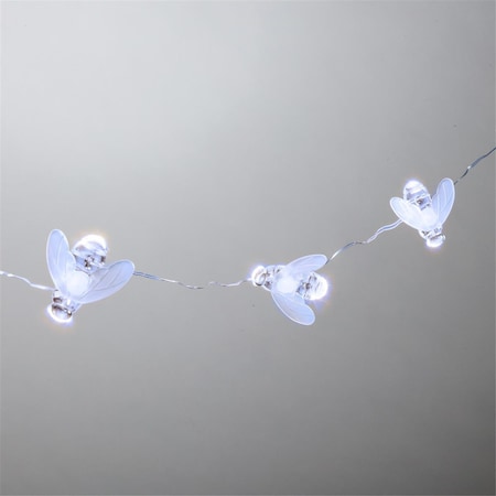 68 in. 10 Lights LED Bees Light String, Clear -  ABBOTT COLLECTIONS, AB-20-BUZZLIGHT