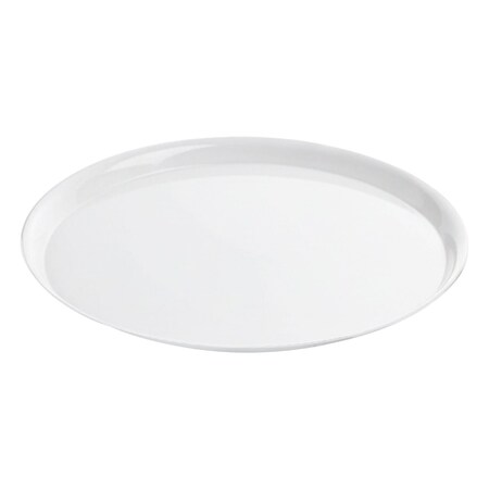 Smarty Had A Party 14 in White Round Plastic Trays, 25PK 9924WH-CASE