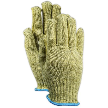 Magid CutMaster Aramax AX200T Gloves with Reinforced Thumb Crotch Cut Level 4, 12PK AX200LT-11
