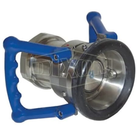 Dixon Mann-Tek by Mann Tek Dry Disconnect Coupler Hose Unit with FKM FPM Seals, 3 in Nominal, Domestic DDC300SS105