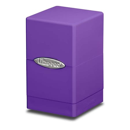 Toys4.0 Satin Tower Deck Box - Purple TO981099