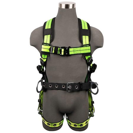 Safewaze PRO Plus Construction Harness 3D, QC Chest, TB Legs XS FS-FLEX360-XS