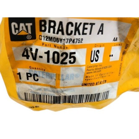 Caterpillar BRACKET A, CATERPILLAR OEM 4V1025 4V1025