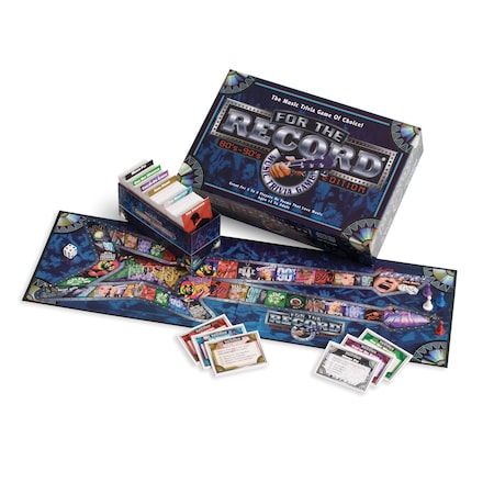 Talicor FOR THE RECORD 80s & 90s - Fun & Educational Game for Kids 1620