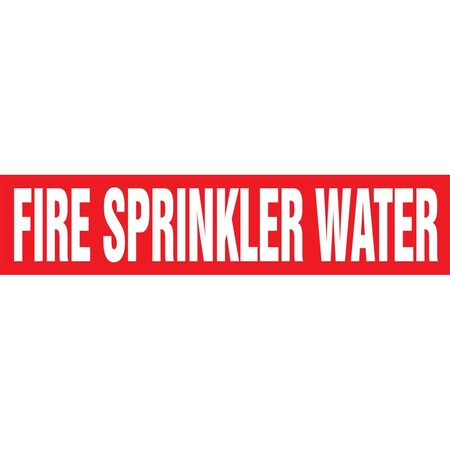 Accuform ASME ANSI PIPE MARKER FIRE RPK325STB