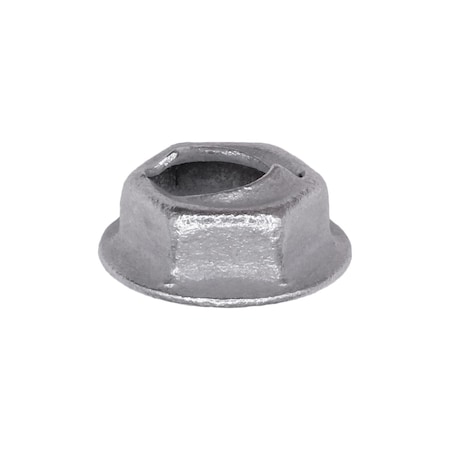 Auveco Thread Cutting Nut 1/4in Stud Size 7/16in Hex, 100PK 2897