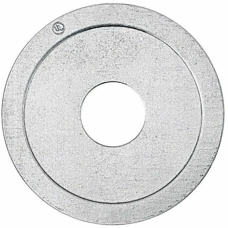 Dottie Conduit Fitting Reducing Washer, 3-1/2 in x 3 in, Steel, Pre-Galvanized, Red RW98