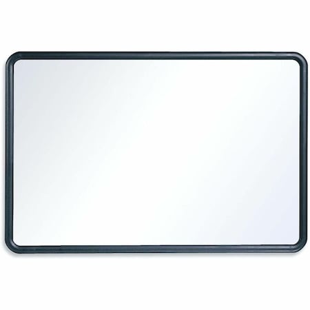 Quartet Dry Erase Board, Melamine, 24 in, 36 in, Plastic Frame, White, Gloss 7553