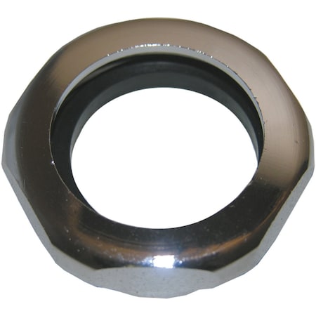 Westlake Pipe & Fittings 1-1/4''x1-1/4'' Chrome Plated Slip Joint Nut & Washer 03-1861