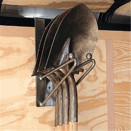 Rackem Mfg RA15 Shovel Rack for Enclosed Trailers RKM-RA15