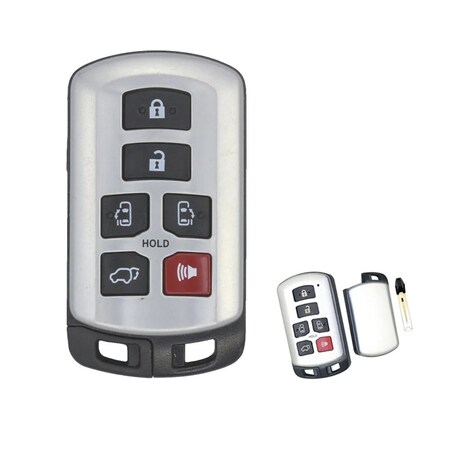Aks Keys 2010 - 2019 Toyota Sienna Smart Prox Key Shell 6B for FCC# HYQ14ADR RS-TOYOTA-03