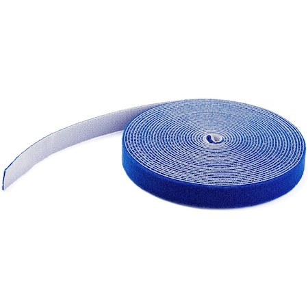 Startech.Com 25ft Hook and Loop Tape Cable Ties Blue HKLP25BL