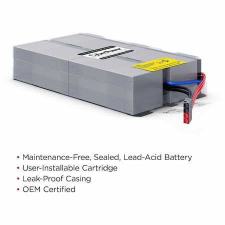 Cyberpower 4 X 12V/9AH BATTERIES, 18-MONTH WTY RB1290X4F