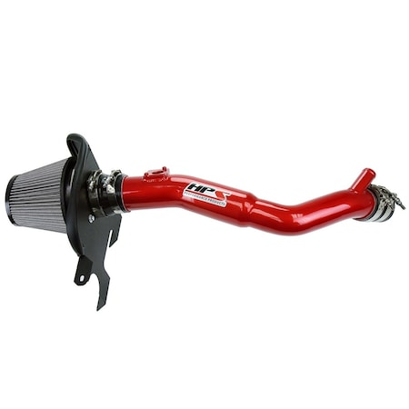 Hps Performance Air Intake Kit with Heat Shield, Red,  827-633R