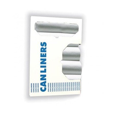 Heritage Bag 38X58 LLDPE Clear 0.70 Mil Flat Pack Can Liners 60 Gallon H7658HC