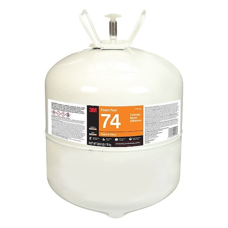 3M Cylinder Spray Adh, Orange, Lrg Cylinder 7000046582