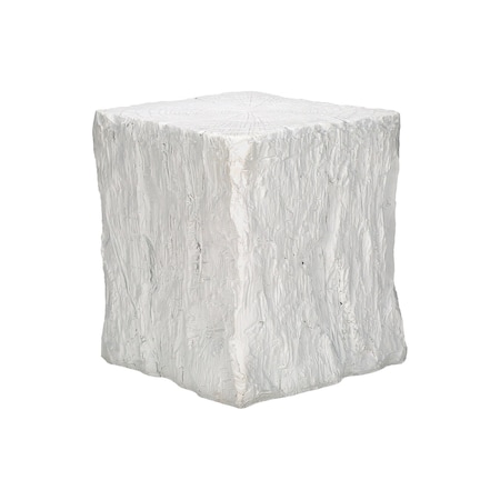Monarch Specialties Accent Table 25"h, Indoor or Outdoor, Nightstand, Side Table, Square, White, Modern I 4111