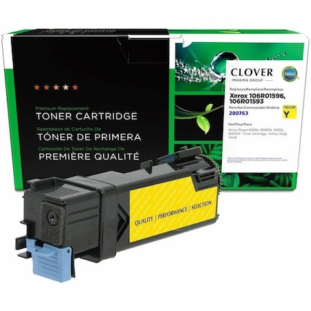 Clover Imaging Group Imaging Remanufactured High Yield Yellow Toner Cartridge 200763