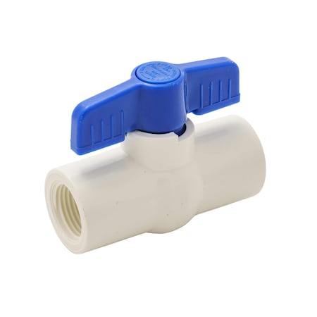 Proline Series Schedule Ball Valve, Pvc, 40, Ips 1/2" PK10 107-133