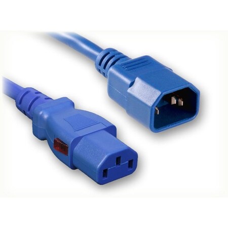 Quail Electronics 2M UNIV JUMPER BLU C14 TO C13AL 3500.079BLUAL