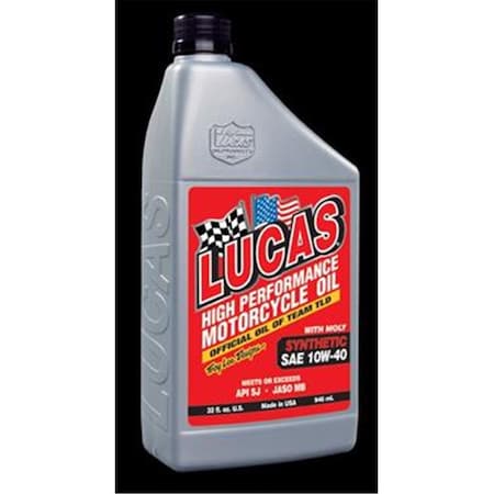 Lucas Oil 10777 High Performance Motorcycle Oils L44-10777