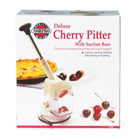 Norpro 5121 Deluxe Cherry Pitter with Suction Base NO10190