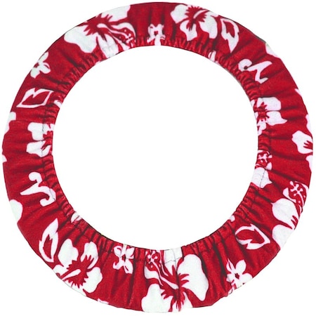 Coverking STEERING WHEEL GRIP DESIGNER VELOUR HAWAIIAN RED M10A7