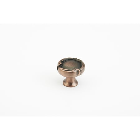 Schaub 1-5/16in French Farm Round Cabinet Knob Empire Bronze Finish 260-EBZ