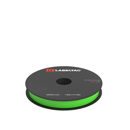 Labeltac LabelTac 4 and Pro Model Label Supply 0.5in x 150ft, Hi-Vis Green LT0522